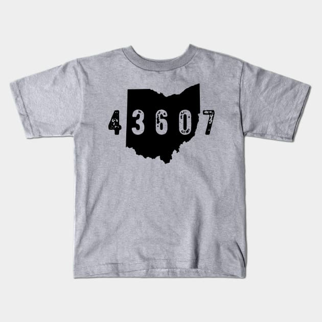 43607 zip code Toledo Ohio Kids T-Shirt by OHYes